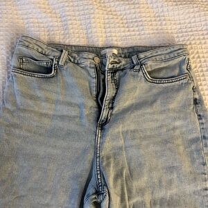 LC Lauren Conrad High Rise Light Denim Jeans